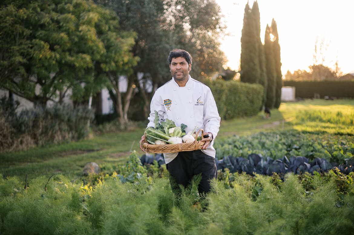 Francky Godinho, chef and co-owner St Georges Restaurant, Havelock North Photo credit: Natalie McNally