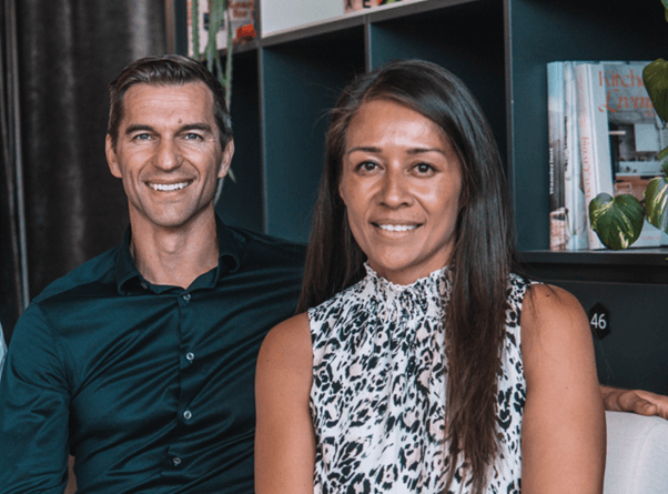 Tony Pownall and Trina Jones
